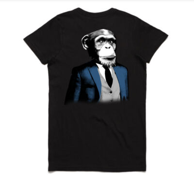 Cobbler Blue Monkey Women's Classic Tee Thumbnail